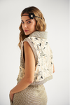 Blooming With The Sun Cargo Vest