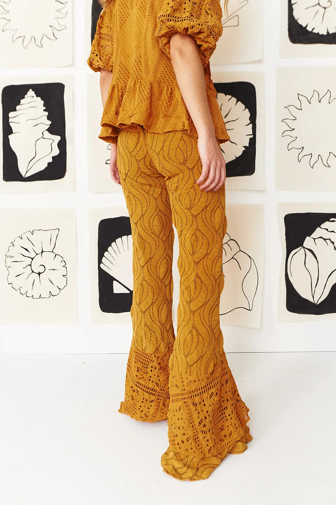 
                  
                    Flow With The Wind Pants In Mustard
                  
                