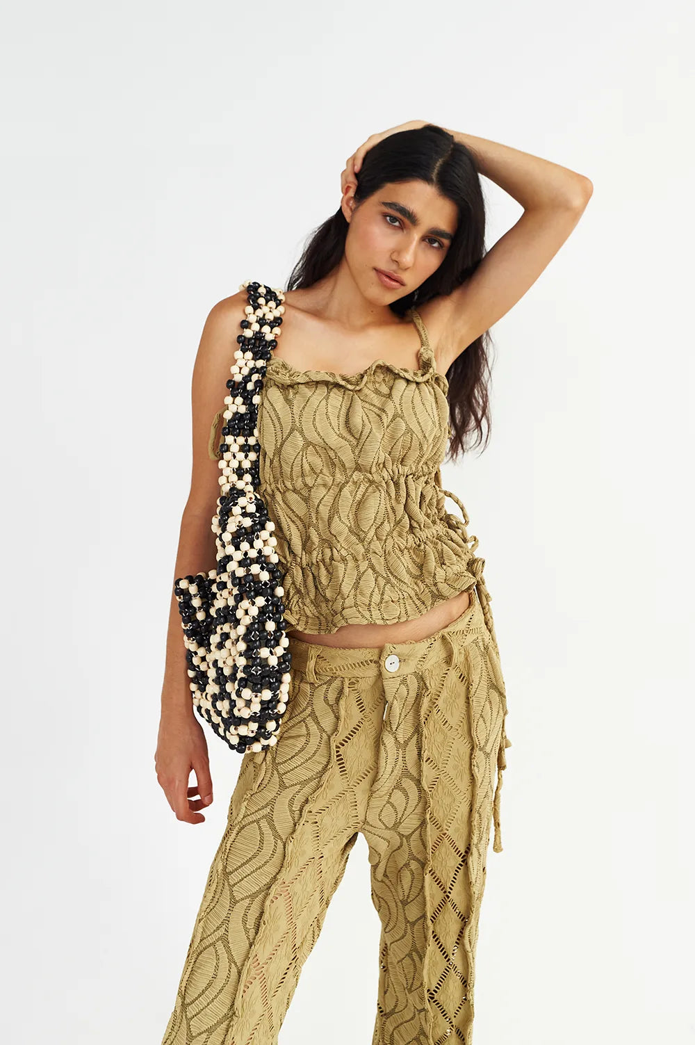 Shrimp Top In Light Green