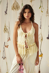 Love Affair Top In Butter