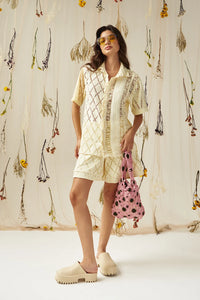 The Petal Dance Tee In Butter