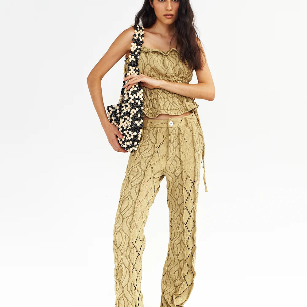 
                  
                    Waves Pant In Light Green
                  
                