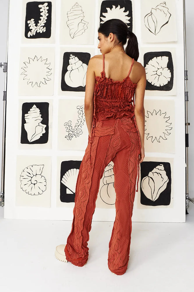 
                  
                    Waves Pant In Terracota
                  
                