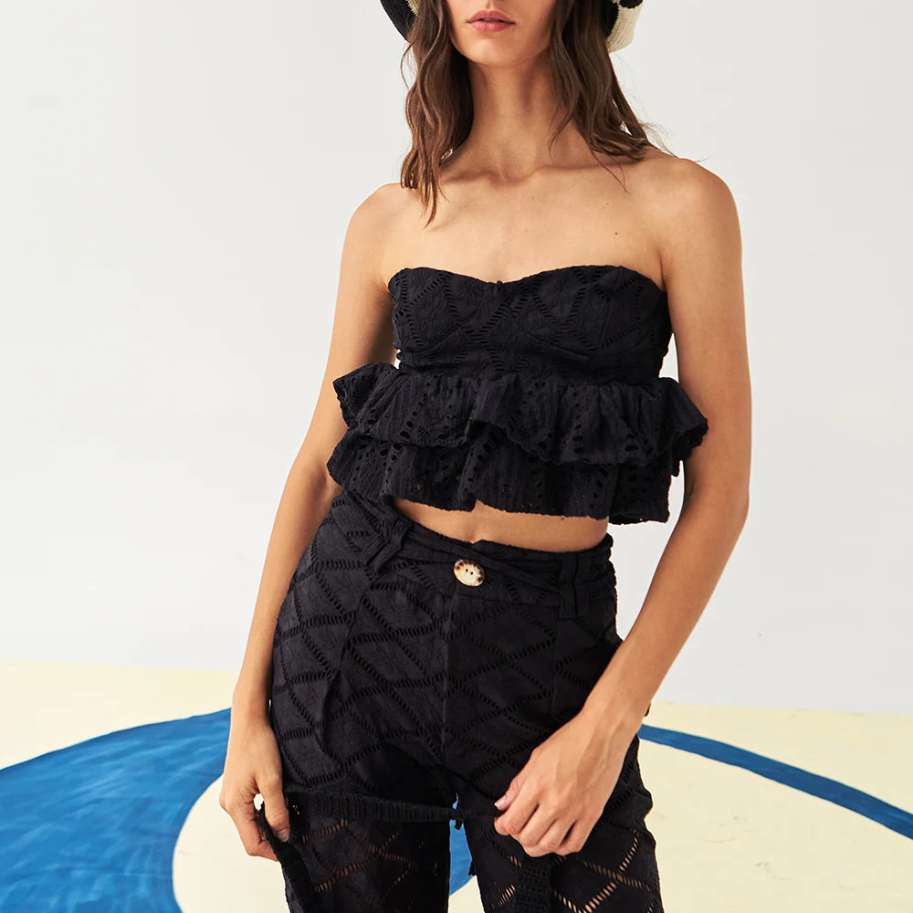 Wild Moonlight Corset In Black